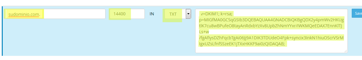 DKIM-key